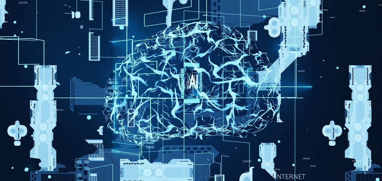 artificial-intelligence-enabling-computers-replicate-human-brain-functioning-machine-learning-algorithms-used-computational-operations-based-data-pattern-recognition-3d-render-animation semi-supervised learning in healthcare AI , medical data labeling automation